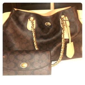 COACH purse & wallet